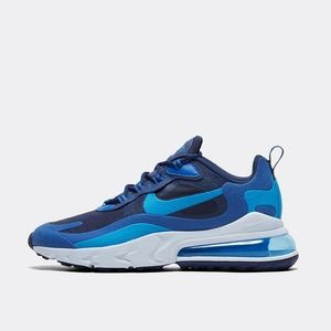 New Nike Air Max 270 React Blue Void shoes